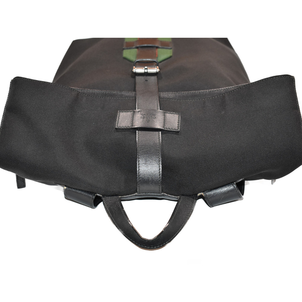 Gucci Black Canvas Backpack Techno - image 6